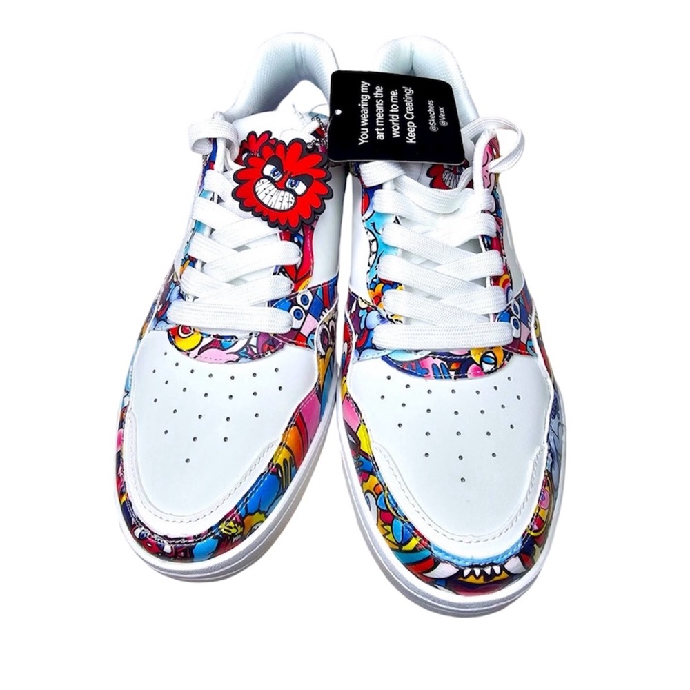 Skechers x vexx koopa-volley doodle year of the dragon men casual‎ size 12 NWT